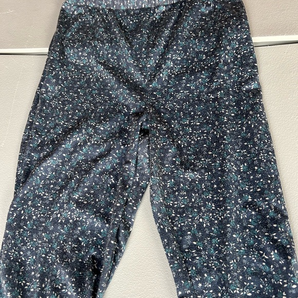 Natural Life Blue Floral Pants - Picture 4 of 9